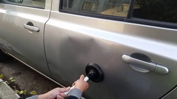 car dent