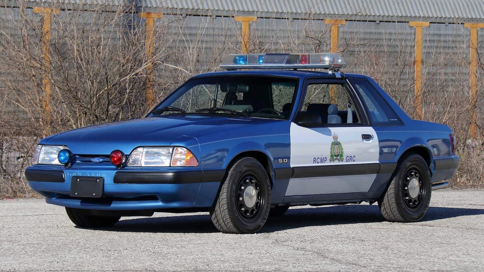 u.s. and canada – ford mustang ssp police car