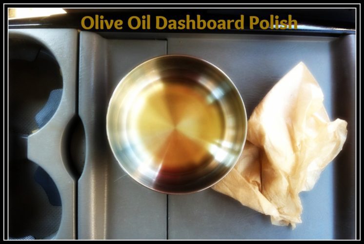 olive oil dashboard cleaner