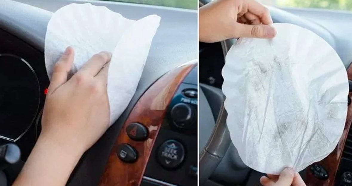 coffee filter cleaning