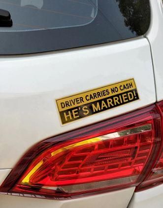 he’s married