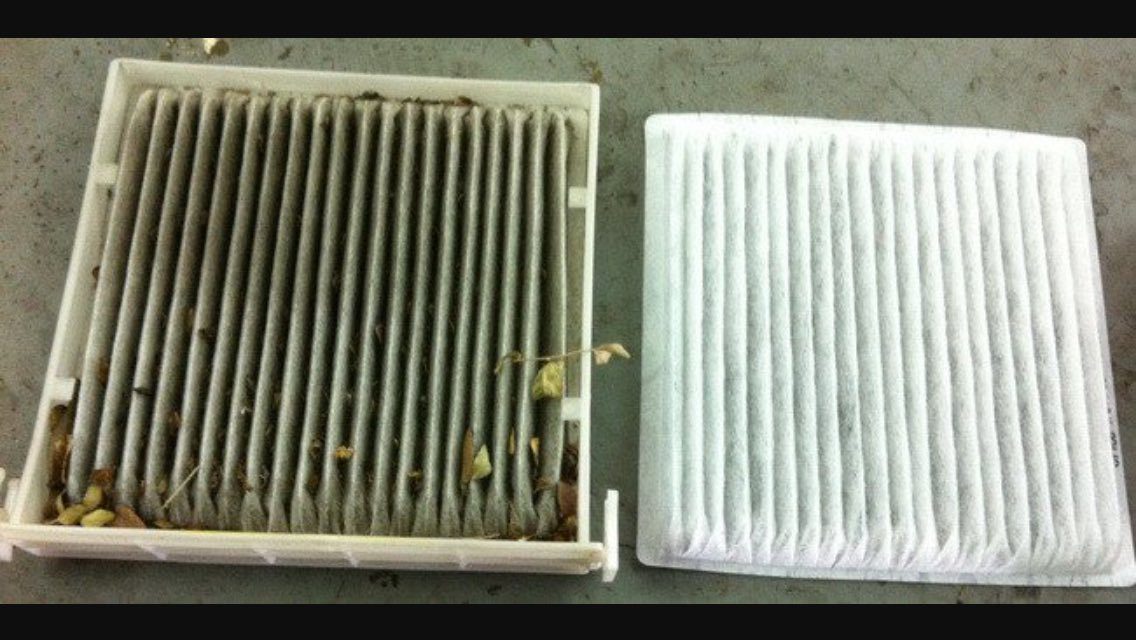 cabin air filter cleaning