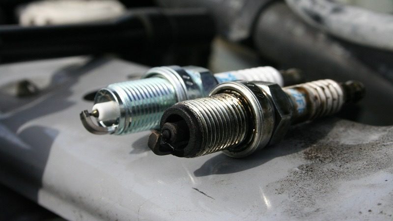 replacing spark plugs