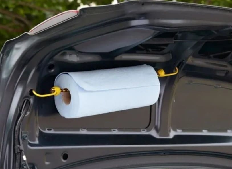 paper towel holder hack