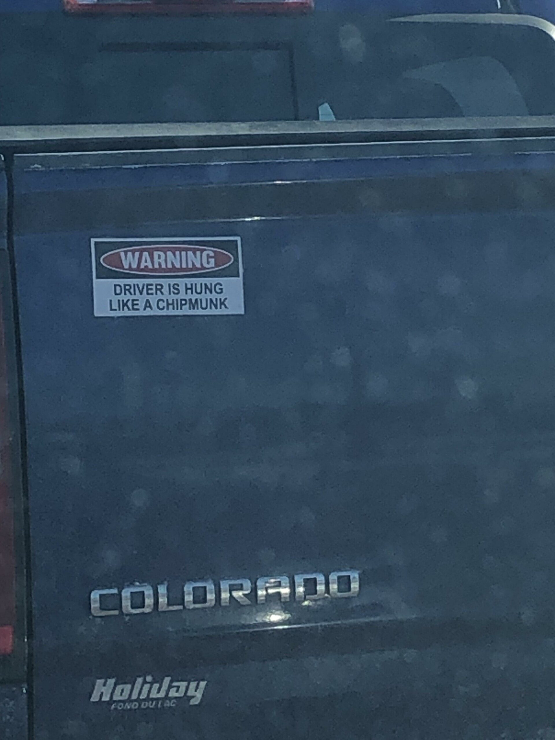 self aware bumper sticker
