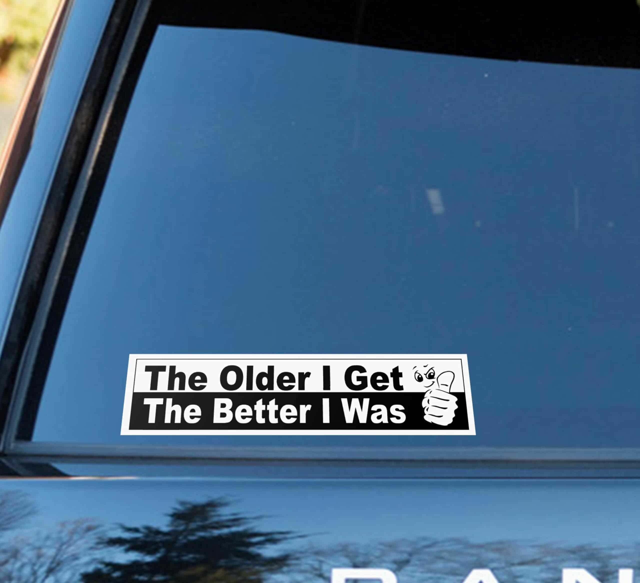 the older i get