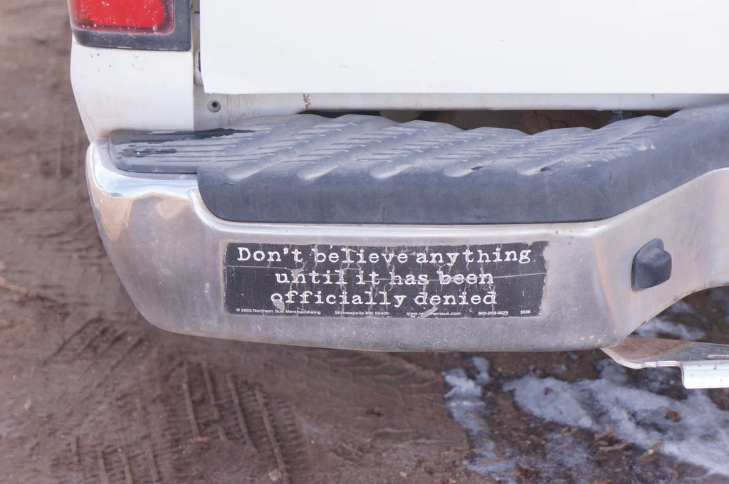 trust issues and cynicism