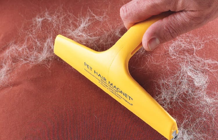 rubber squeegee for pet hair