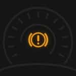 brake system warning light on dashboard