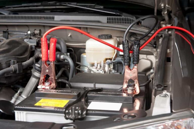 connect the jump leads