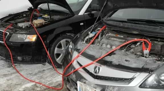 jumpstart a car with jumper cables
