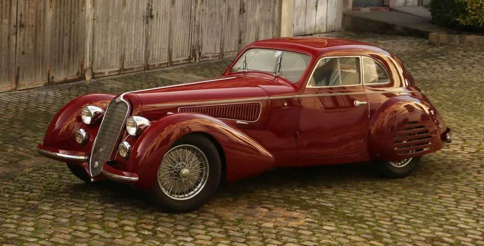 1939 alfa romeo 8c 2900b lungo spider