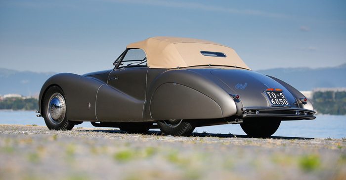 1939 alfa romeo tipo 256 cabriolet sportivo