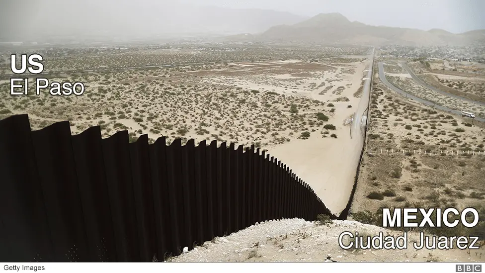 the usa and mexico border
