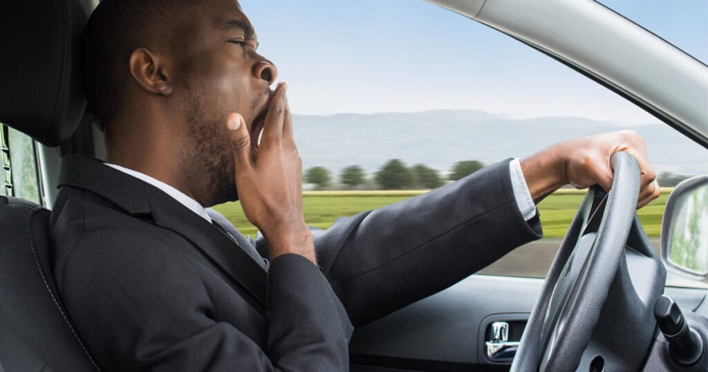 tired driving