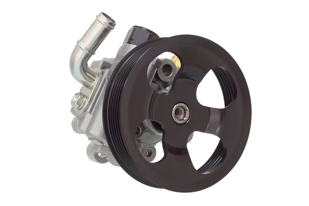some pulleys have a different design that requires a special tool to remove power steering pump pulley