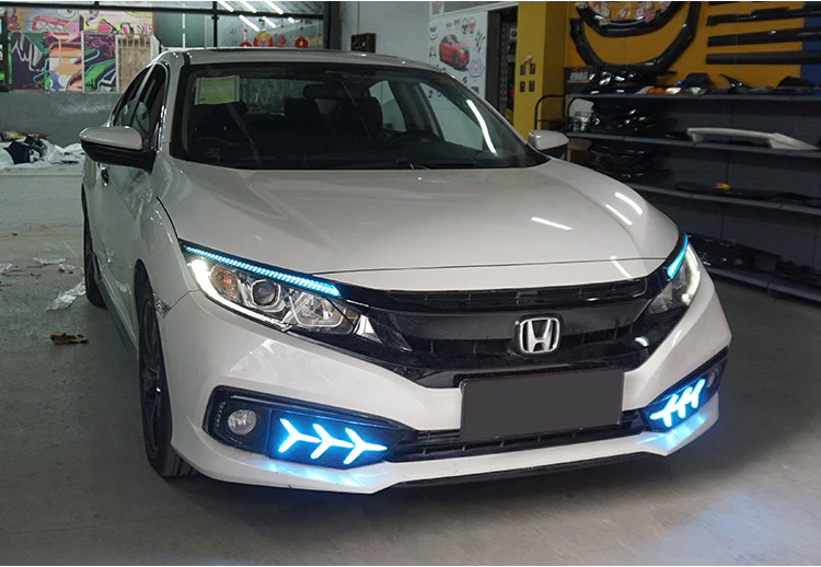 daytime running lamp on honda