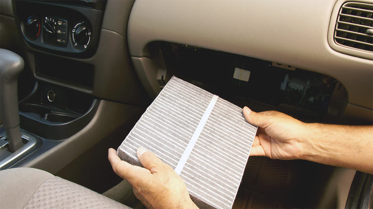 replacing cabin air filter