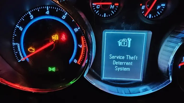service theft deterrent system