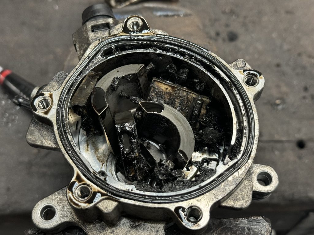 bad vacuum pump