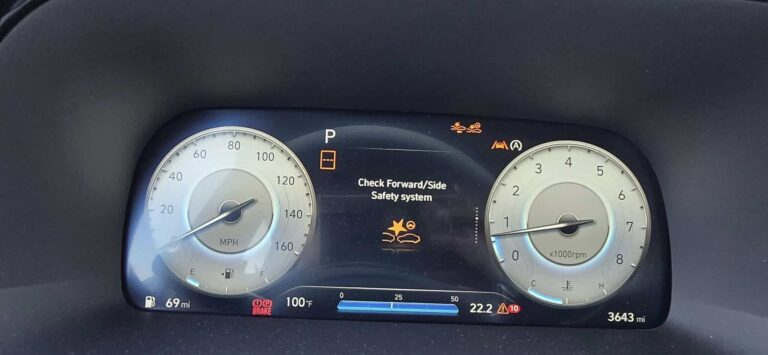 hyundai check forward side safety system