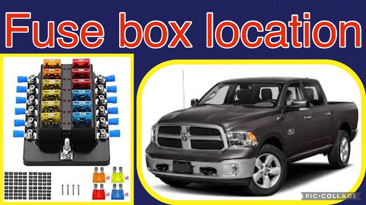 ram 1500 fuse box location