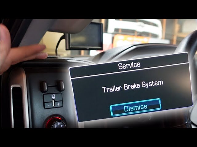 ram 1500 service trailer brake system warning