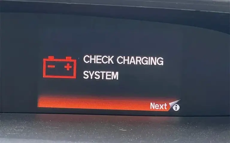 2014 honda civic lx check charging system warning