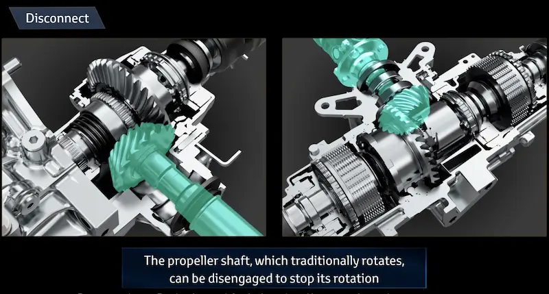 awd propeller shaft
