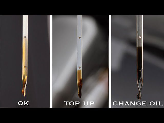 engine oil dipstick