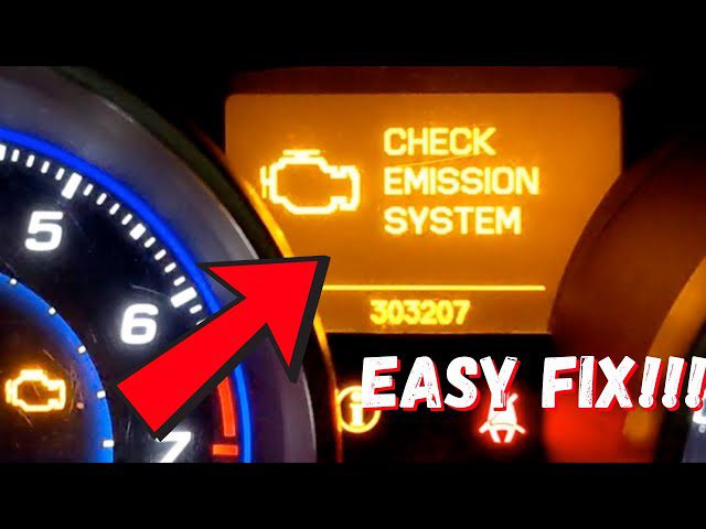 service emission system message
