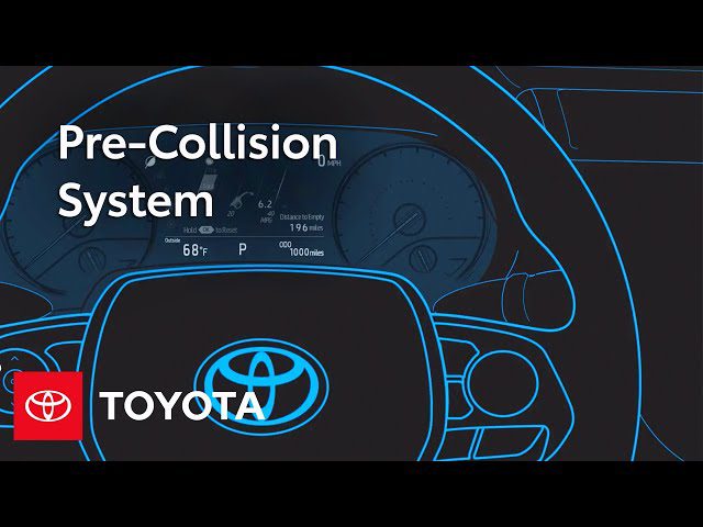 toyota pre collision system