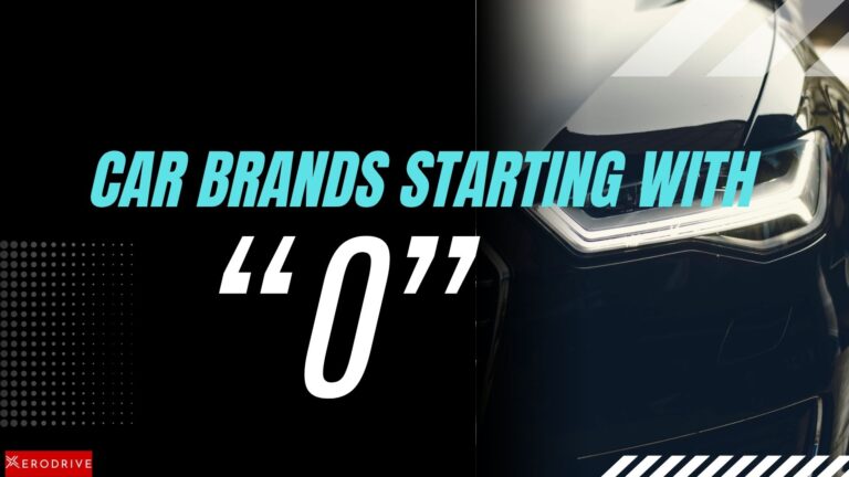 car brands starting with o