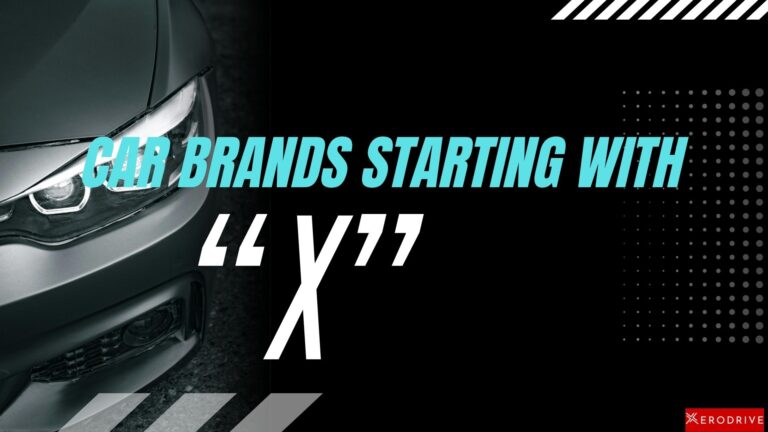 car brands starting with x