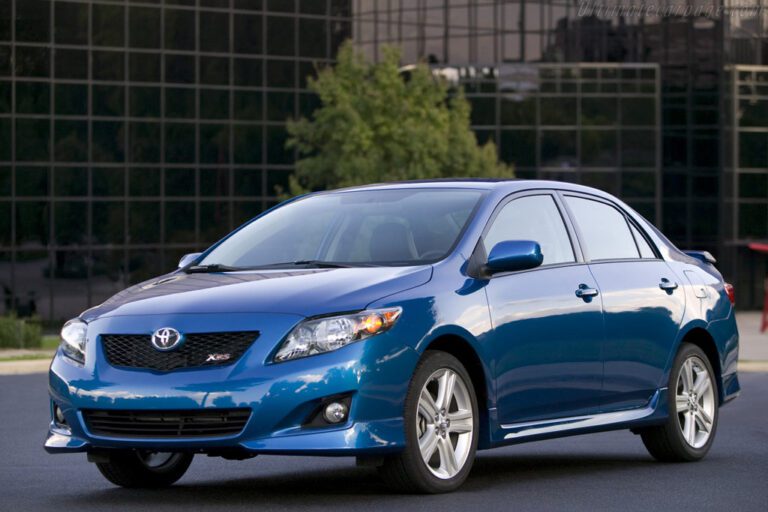 toyota corolla xrs