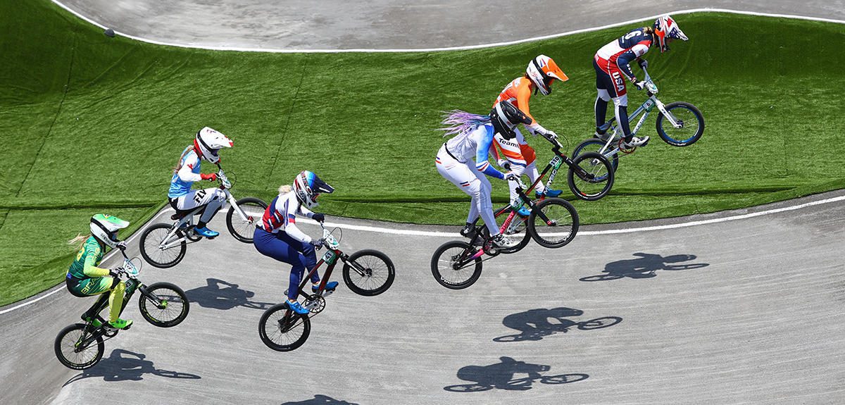 bmx racing women's individual quarterfinal