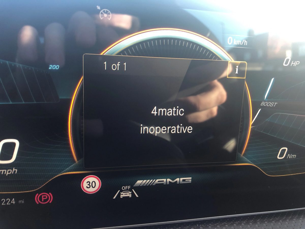 4matic inoperative