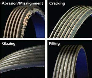 failing drive belt