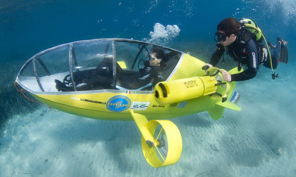 human powered submarine
