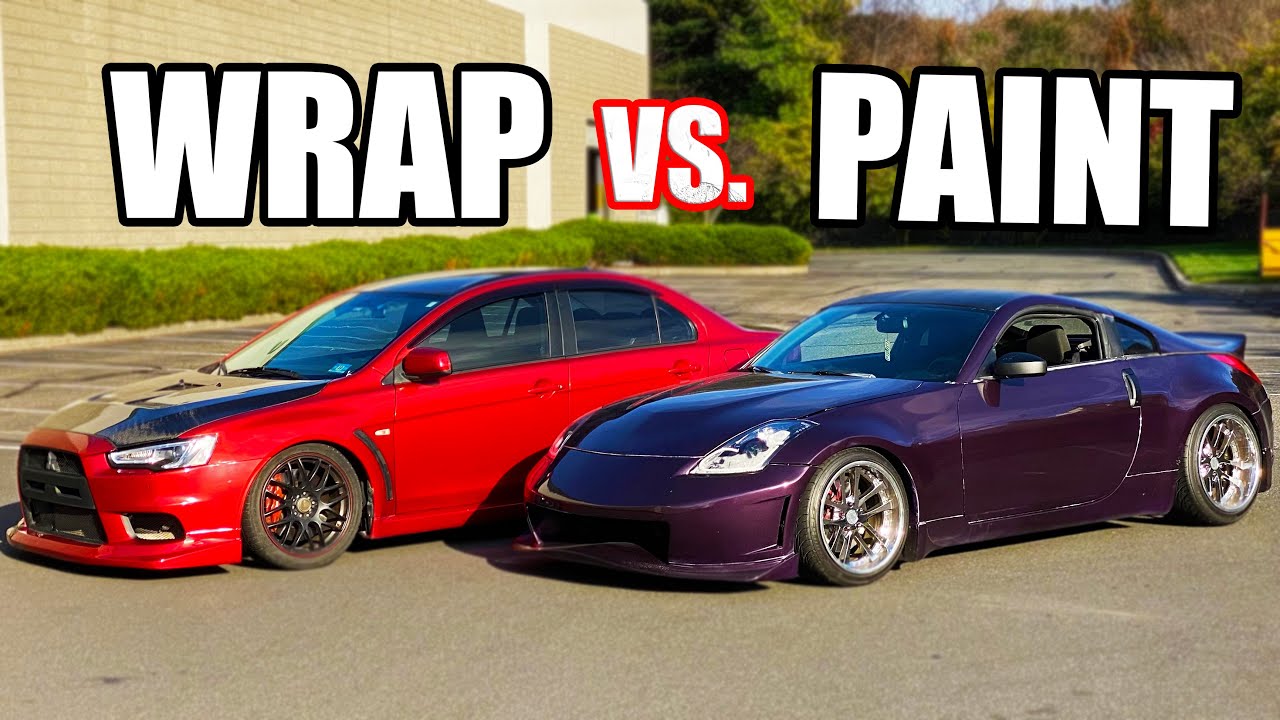 wrapping vs painting