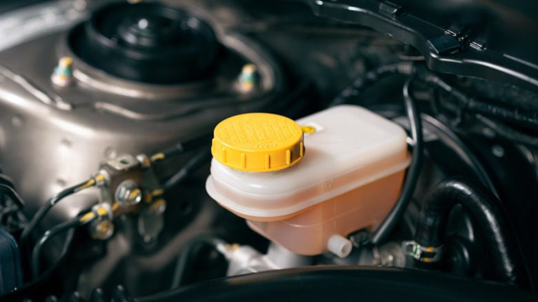 cars brake fluid color