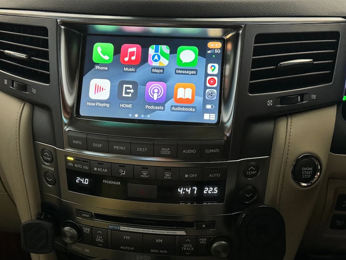 lexus navigation system lx series