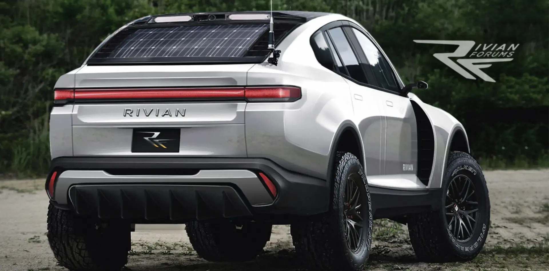 rivian electric rally car