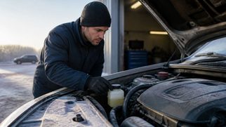can power steering fluid freeze