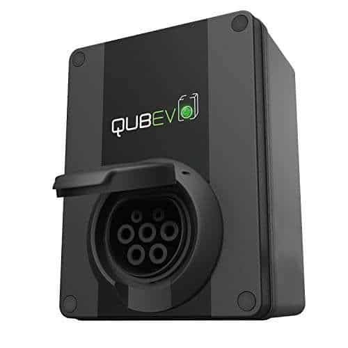 qubev type 2 domestic charging unit for electric vehicles
